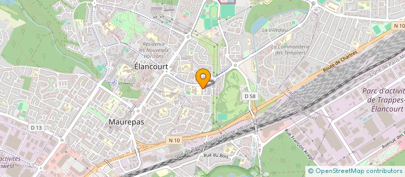 localisation de l'entreprise ADH AMEL  ELANCOURT