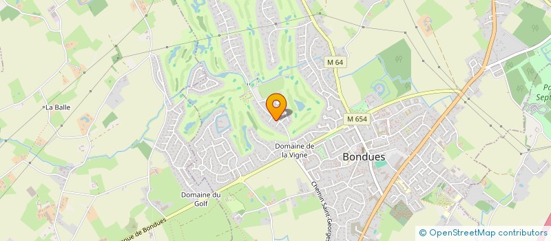 localisation de l'entreprise ADH FOODING  BONDUES