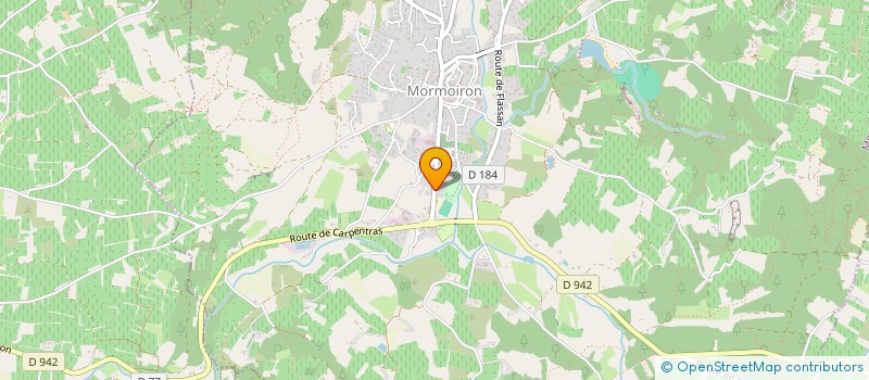 localisation de l'entreprise ADH TERRASSEMENT à PERNES-LES-FONTAINES