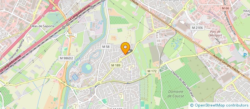 localisation de l'entreprise ADHE à LATTES