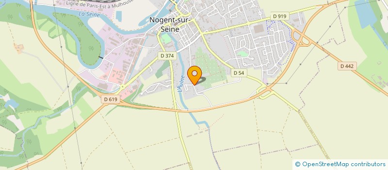 localisation de l'entreprise ADHECO  NOGENT-SUR-SEINE