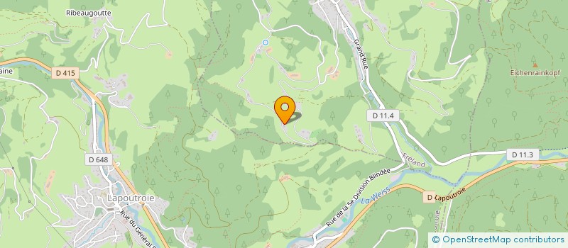 localisation de l'entreprise ADHELAU  FRELAND