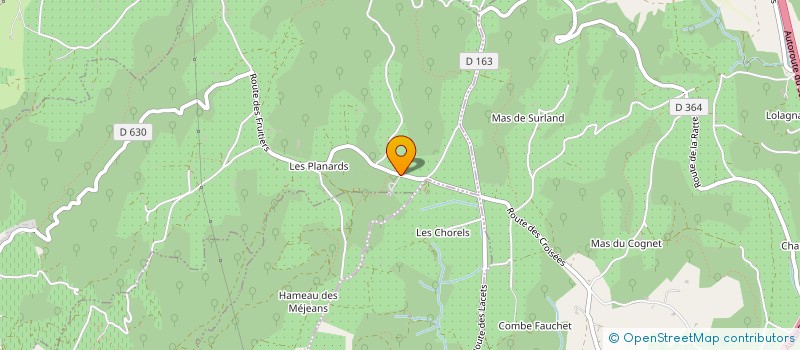 localisation de l'entreprise ADHEMAR-DE SEVIGNE  CROZES-HERMITAGE