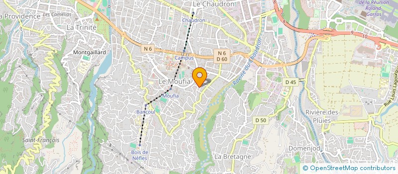 localisation de l'entreprise ADHEMARK SIGN à SAINT-DENIS