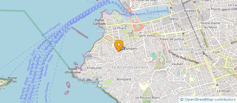 localisation de l'entreprise ADHEPRO  MARSEILLE