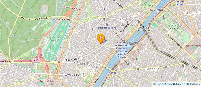 localisation de l'entreprise ADHESIA  PARIS