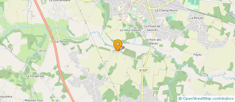 localisation de l'entreprise ADHESIFS SERVICES à TREILLIERES