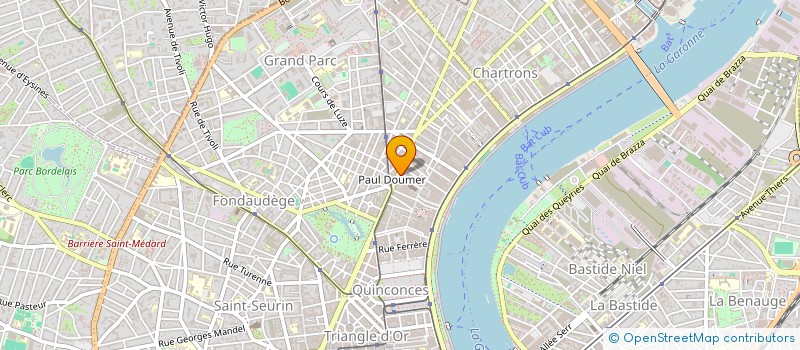 localisation de l'entreprise ADHESIGRAPHIC à BORDEAUX