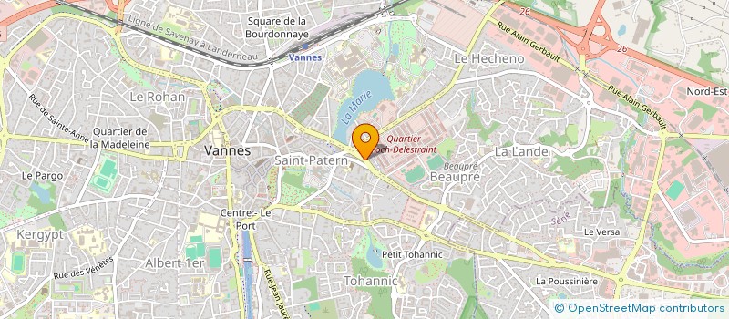 localisation de l'entreprise ADHESIV'AD à VANNES