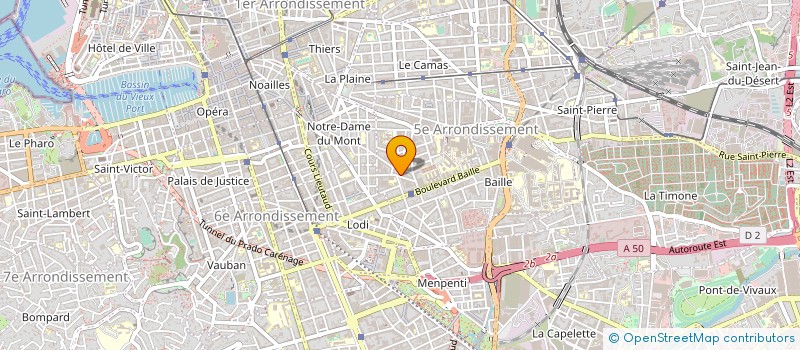 localisation de l'entreprise ADHESUD à MARSEILLE
