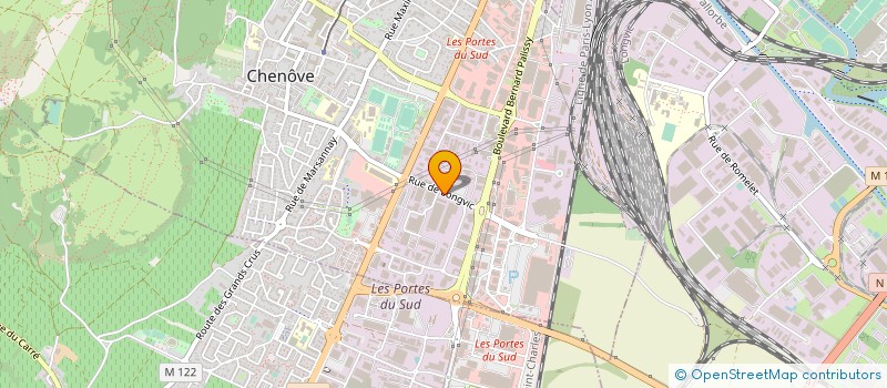 localisation de l'entreprise ADHEX TECHNOLOGIES  CHENOVE