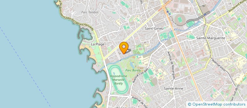 localisation de l'entreprise ADHM CONSULTING à MARSEILLE