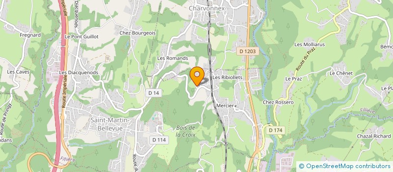 localisation de l'entreprise ADHOC ASSOCIES  FILLIERE