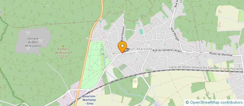 localisation de l'entreprise ADHOC-CONSULTANTS à BOURRON-MARLOTTE