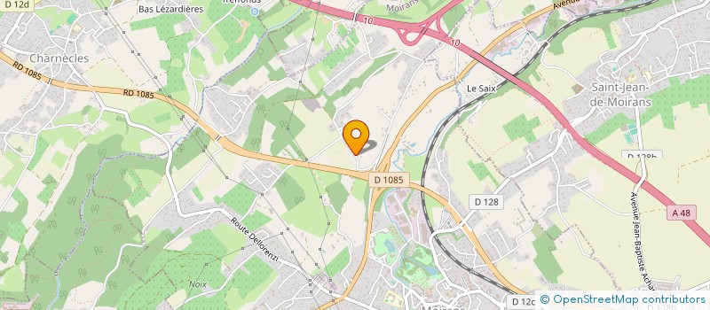 localisation de l'entreprise ADHONE à MOIRANS