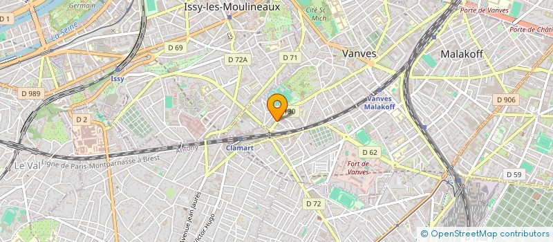 localisation de l'entreprise ADHYL GOURMET  VANVES