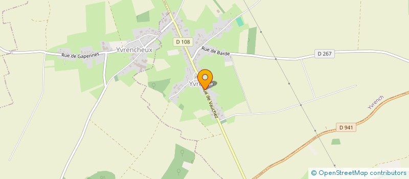 localisation de l'entreprise ADI  YVRENCH