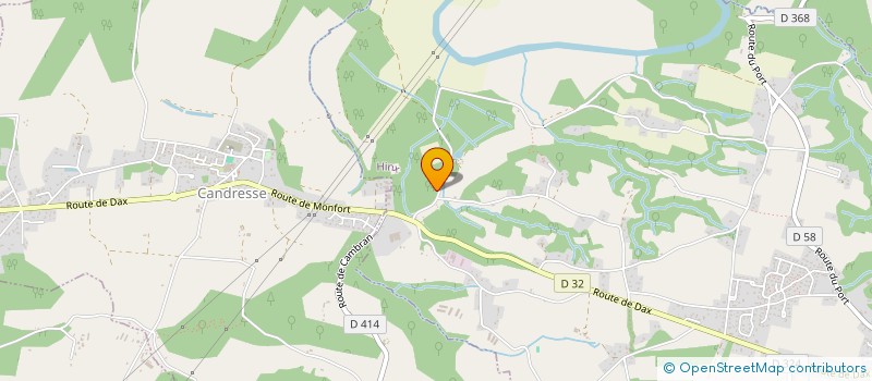 localisation de l'entreprise ADI  HINX