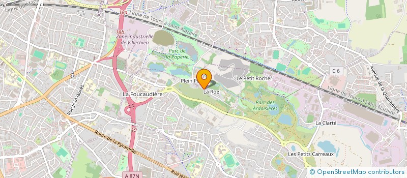 localisation de l'entreprise ADI  LOIRE-AUTHION