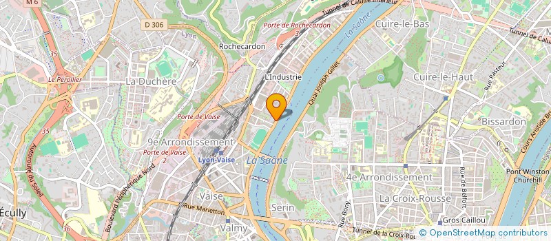 localisation de l'entreprise ADI  LYON