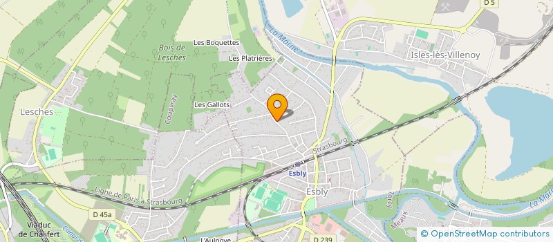 localisation de l'entreprise ADI ASSOCIATION  ESBLY