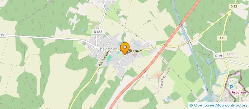 localisation de l'entreprise ADI COMPOSITES MEDICAL  CHAVIGNON