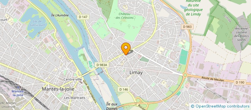 localisation de l'entreprise ADI-CSD à LIMAY