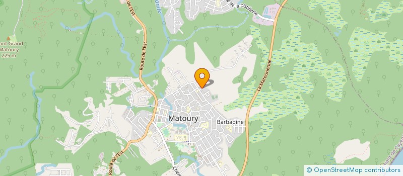 localisation de l'entreprise ADI ET NANA à MATOURY