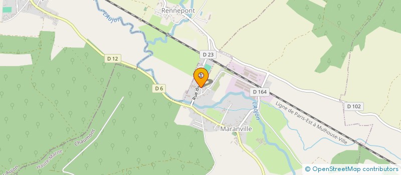 localisation de l'entreprise ADI FORET à MARANVILLE