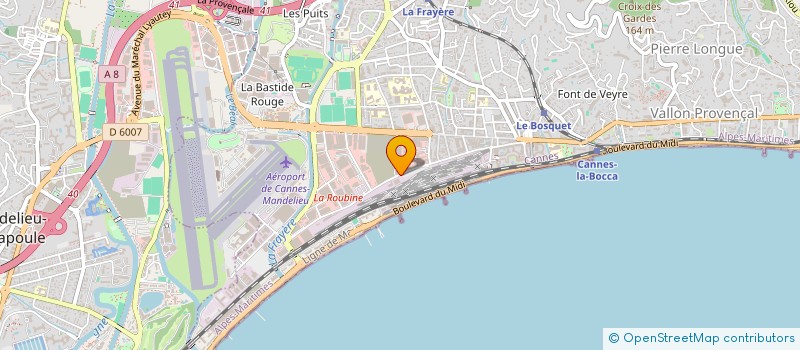 localisation de l'entreprise ADI GAZ  CANNES