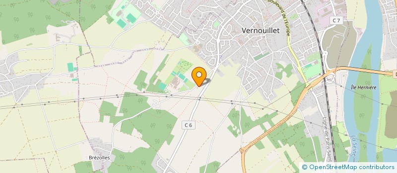 localisation de l'entreprise ADI IMMOBILIER  VERNOUILLET