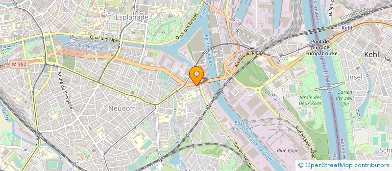 localisation de l'entreprise ADI PROMOTION GROUPE  STRASBOURG