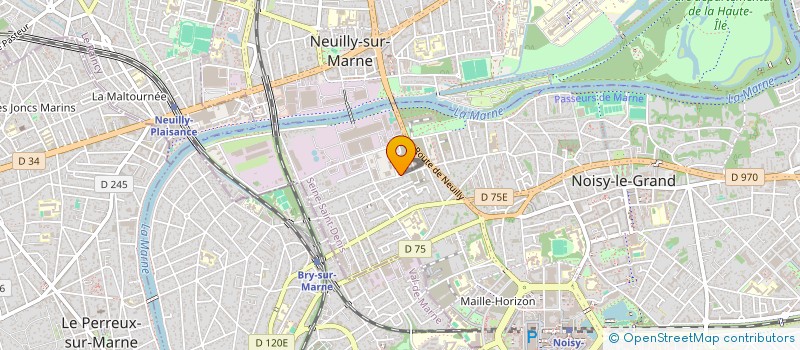 localisation de l'entreprise ADI RENOVATION  NOISY-LE-GRAND