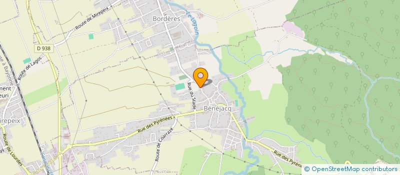 localisation de l'entreprise ADI64  NAY