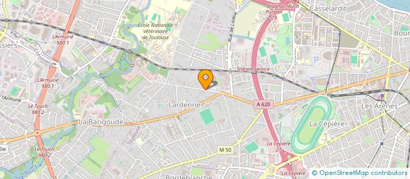 localisation de l'entreprise ADIAG CONTROLE à TOULOUSE