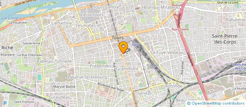 localisation de l'entreprise ADIALE  TOURS