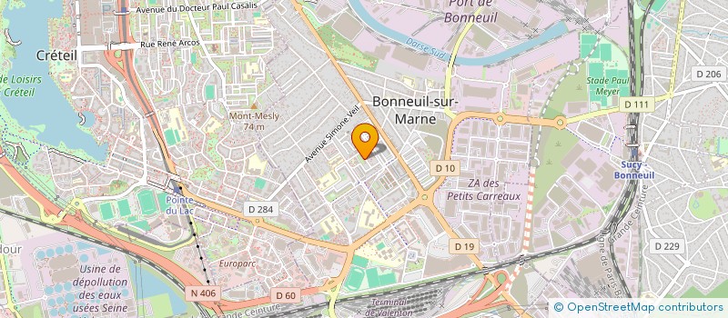 localisation de l'entreprise ADIAMENTOR11  BONNEUIL-SUR-MARNE