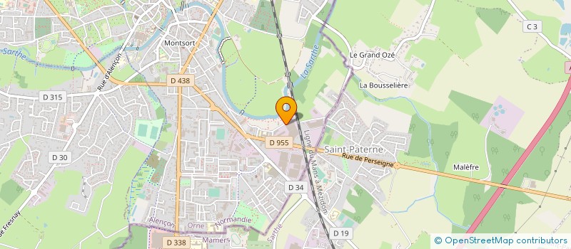 localisation de l'entreprise ADIAMIX à ALENCON