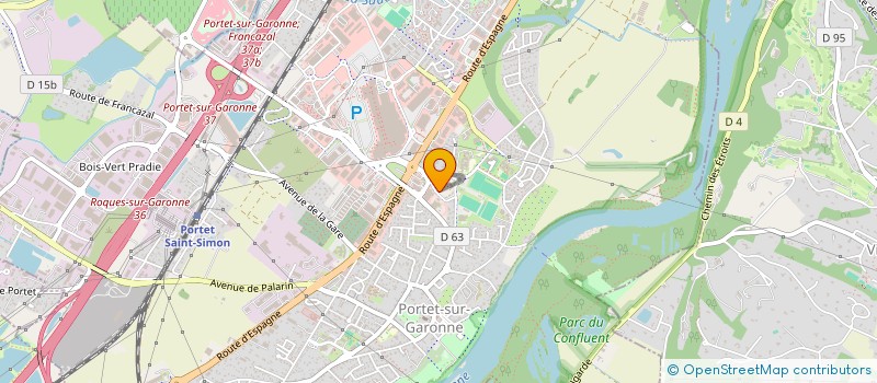 localisation de l'entreprise ADIB  PORTET-SUR-GARONNE