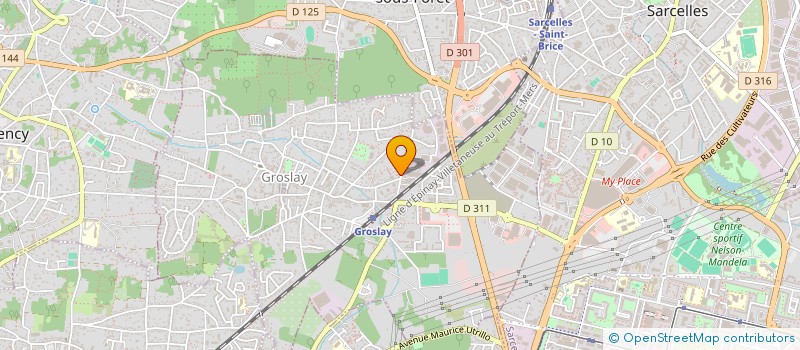 localisation de l'entreprise ADIBAT  GROSLAY