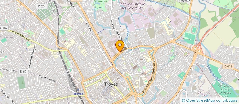 localisation de l'entreprise ADIC (AFRICA, DEVELOPPEMENT, INVESTISSEMENT ET CONSEIL) à TROYES