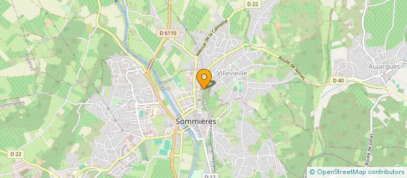 localisation de l'entreprise ADIC MACONNERIE à SOMMIERES