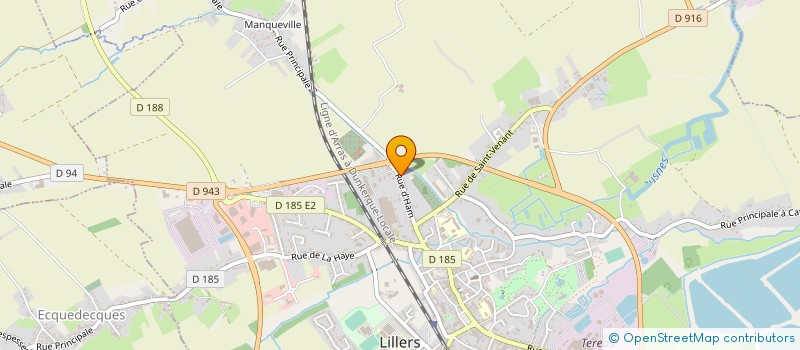 localisation de l'entreprise ADICAM ELEC à LILLERS