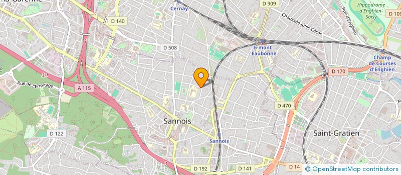 localisation de l'entreprise ADICHATZ  SANNOIS