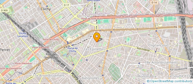 localisation de l'entreprise ADIELEC  PARIS