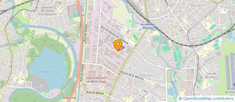localisation de l'entreprise ADIENT SEATING  STRASBOURG