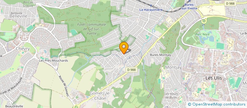 localisation de l'entreprise ADIEPAP à BURES-SUR-YVETTE