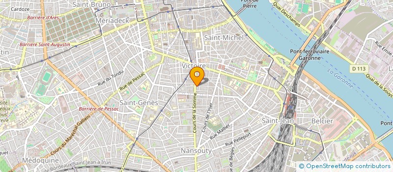 localisation de l'entreprise ADIEU PANURGE  BORDEAUX