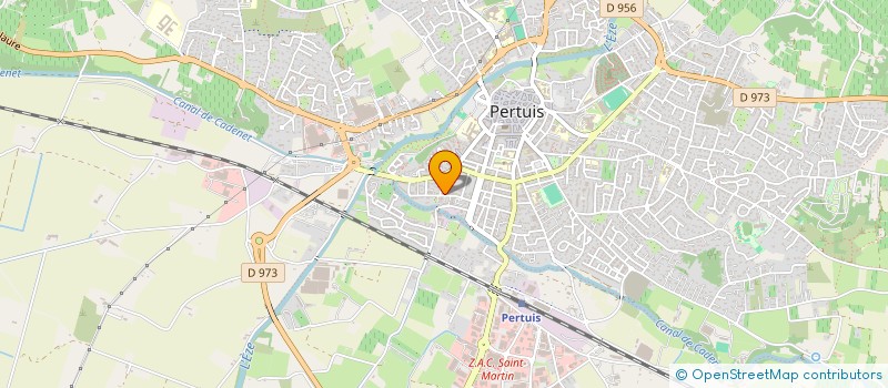 localisation de l'entreprise ADIGARL  PERTUIS