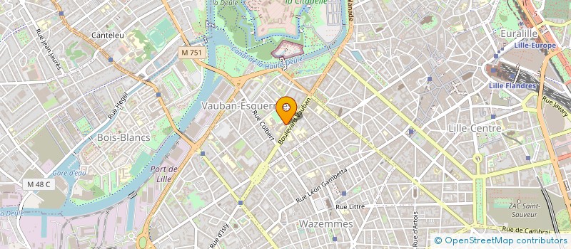 localisation de l'entreprise ADIGRAPH ART ET DIFFUSION GRAPHIQUE à LILLE